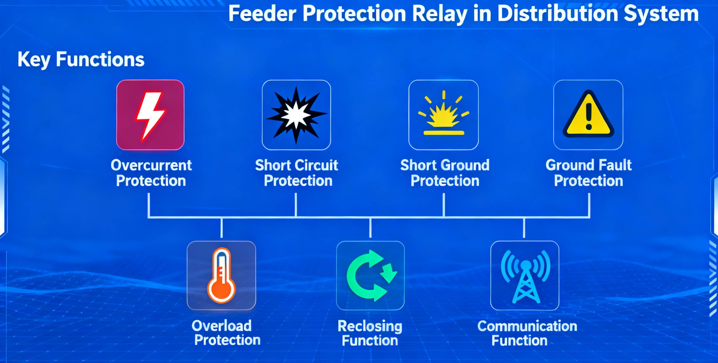 Feeder Protection Relays in Distribution